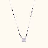 Simple Silver Mangalsutra