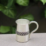 925 Silver Heart Design Mug