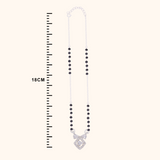 Radiant Simple Silver Mangalsutra