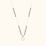 Timeless Silver Stone Mangalsutra Piece