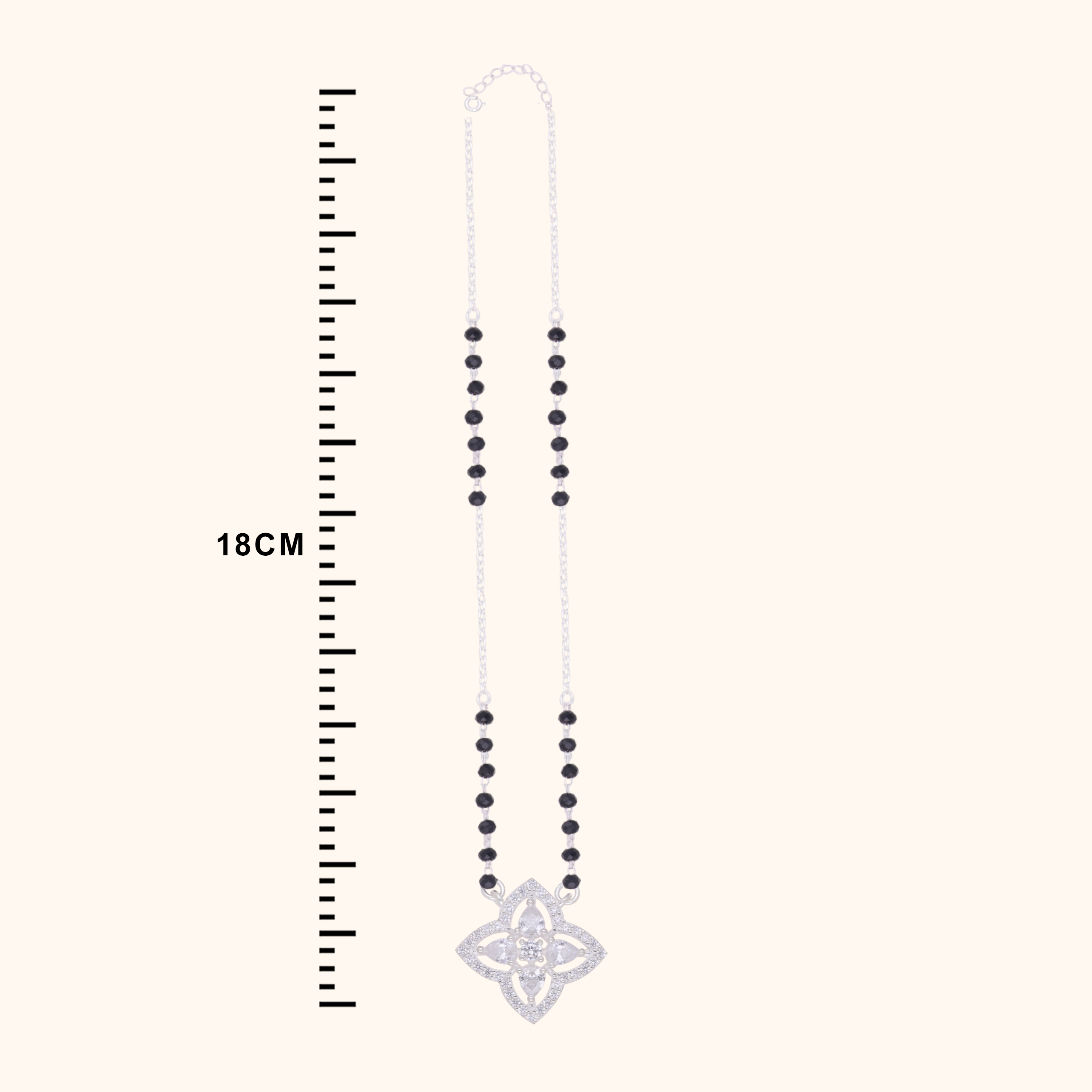 Timeless Simple Silver Mangalsutra