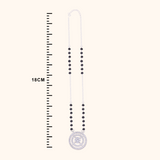 Minimalist Silver Stone Mangalsutra