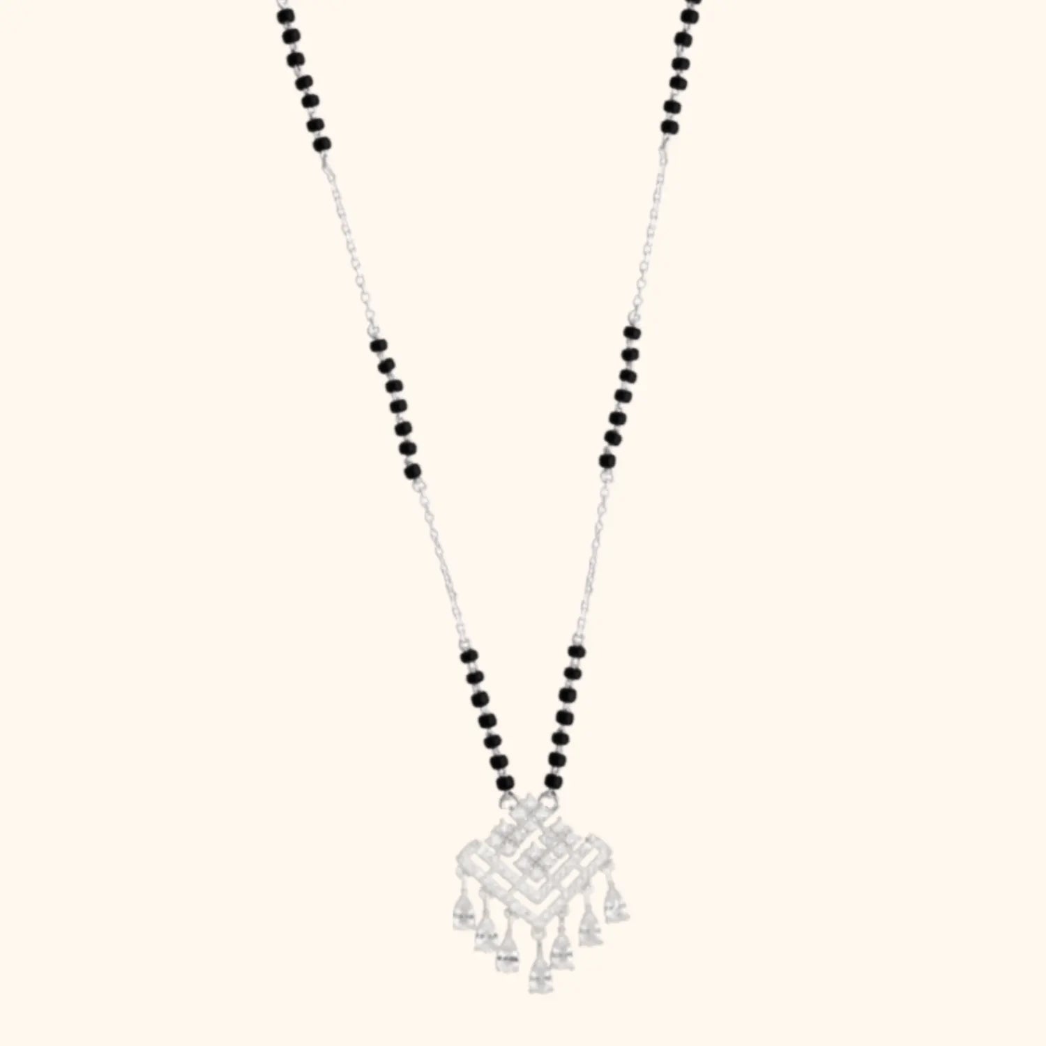 Celebrate Your Love with a Touch of 925 Silver Mangalsutra