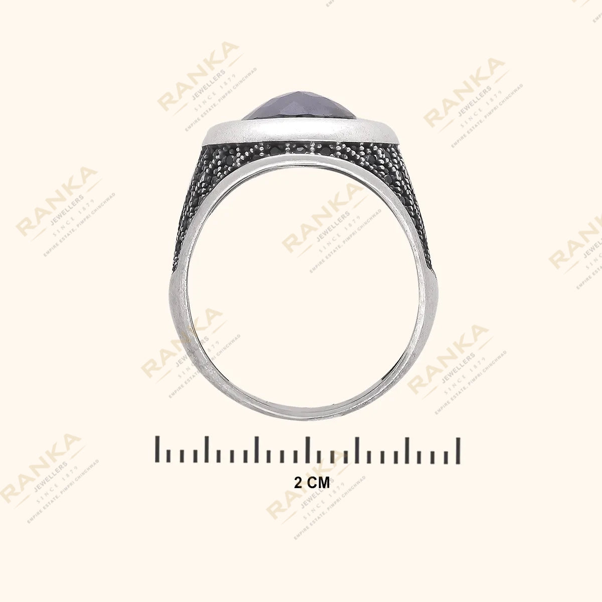 Sleek Silver Men's Ring