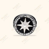 Handcrafted  Silver Men's Ring