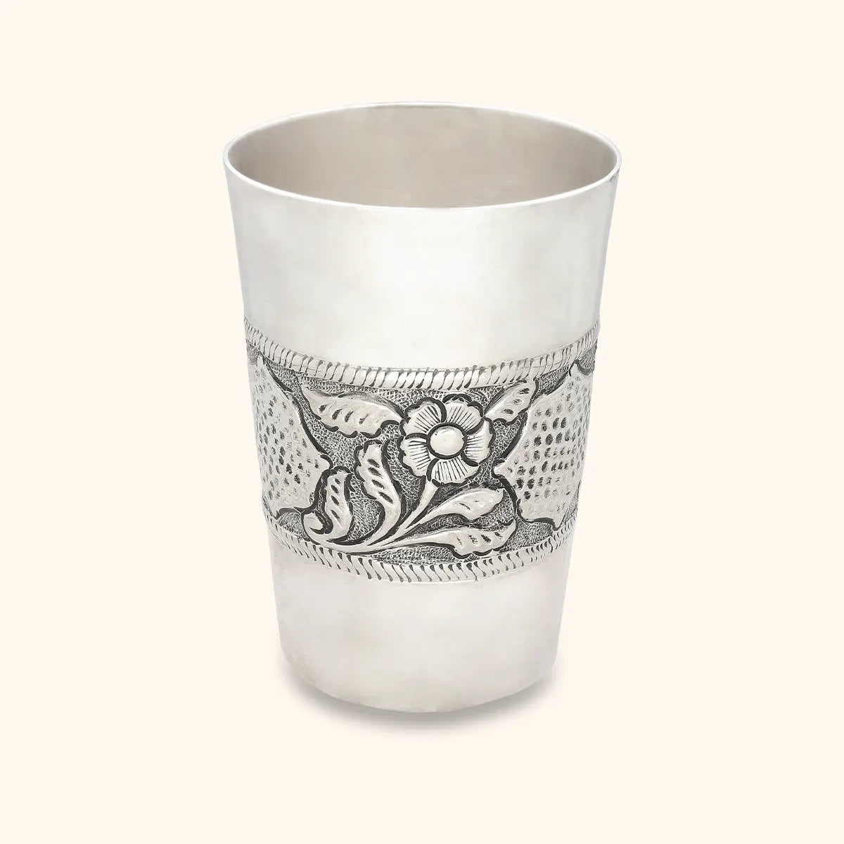 Exquisite Antique Silver Glass - Silver Utensils, Articles & Gift Items