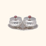 925 Silver Exquisite Bowl and Tray