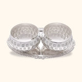 925 Silver Exquisite Bowl and Tray