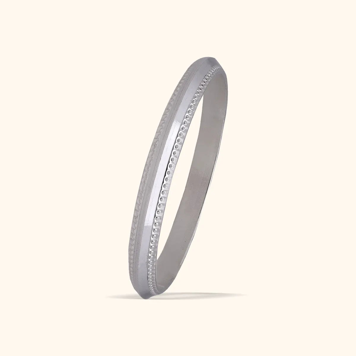 Urbane 925 Silver Kada Male - Silver Kada for Men