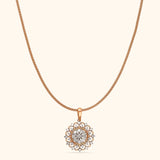 Floral Diamond Pendant