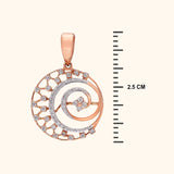 Luminescent Legacy Diamond Pendant 18K