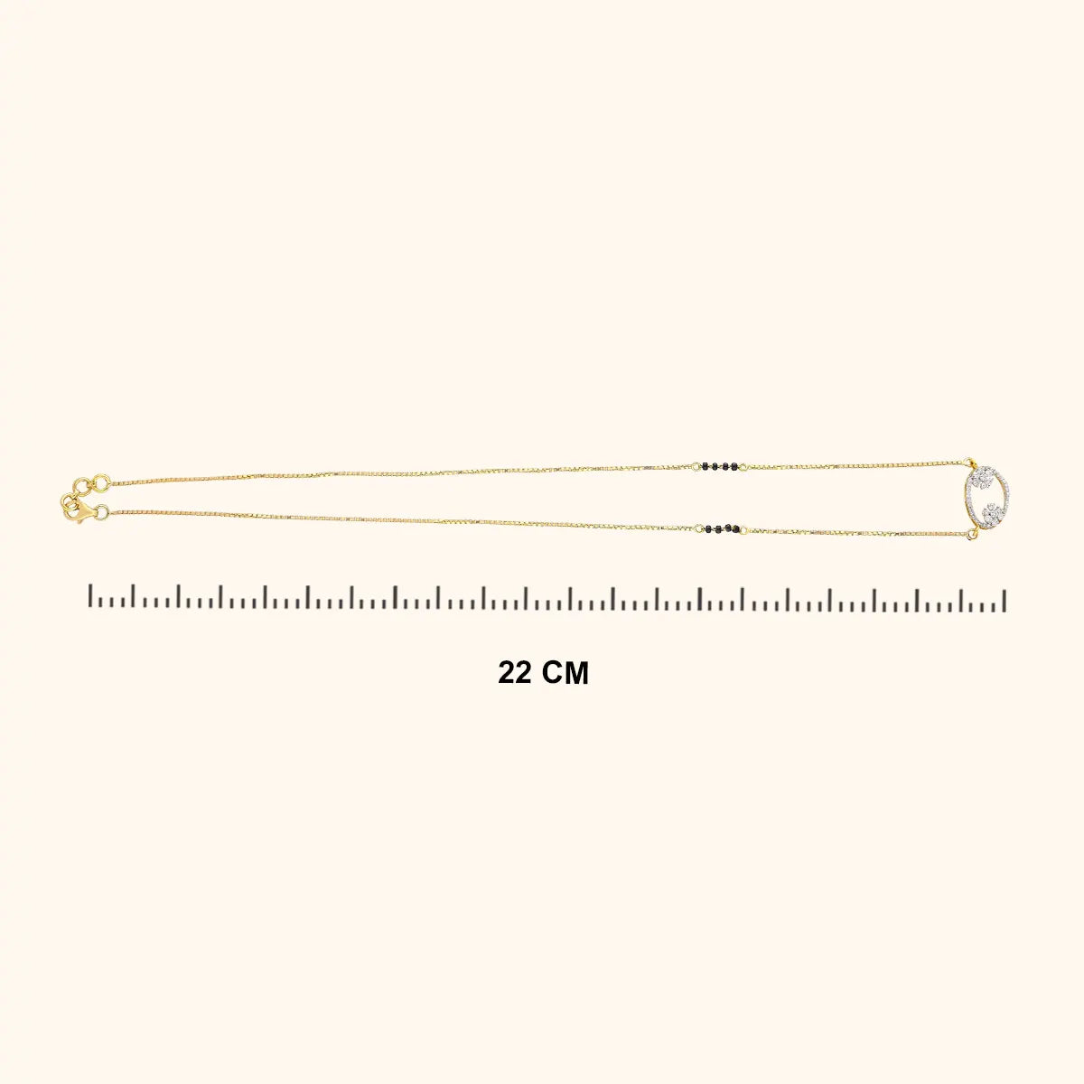 Gem of Togetherness Diamond mangalsutra 18KT