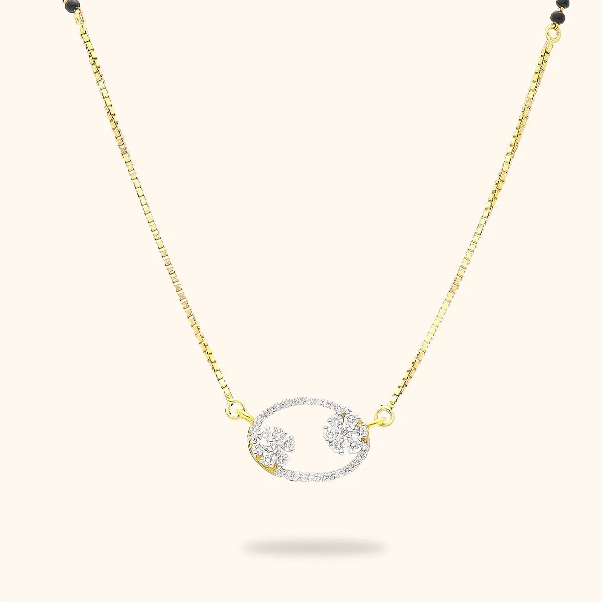 Gem of Togetherness Diamond mangalsutra 18KT