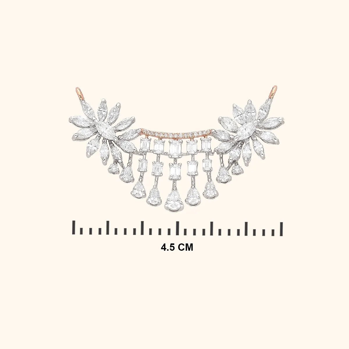 Luminous Love Knot Diamond mangalsutra 18KT