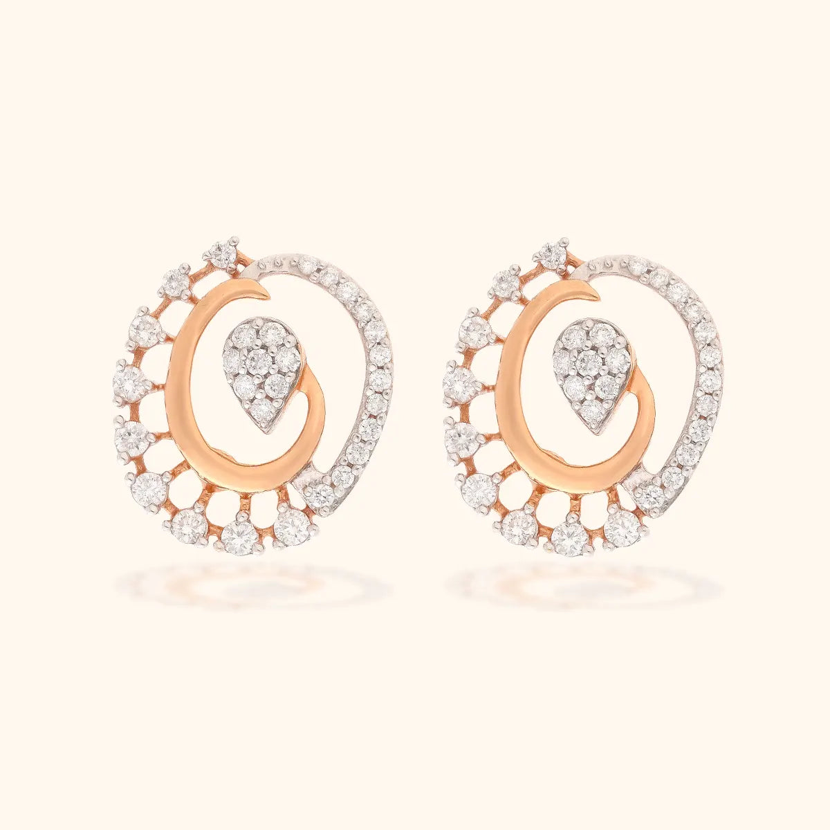 Beyond Beauty, a Legacy of Luxury Diamond Earring 18KT