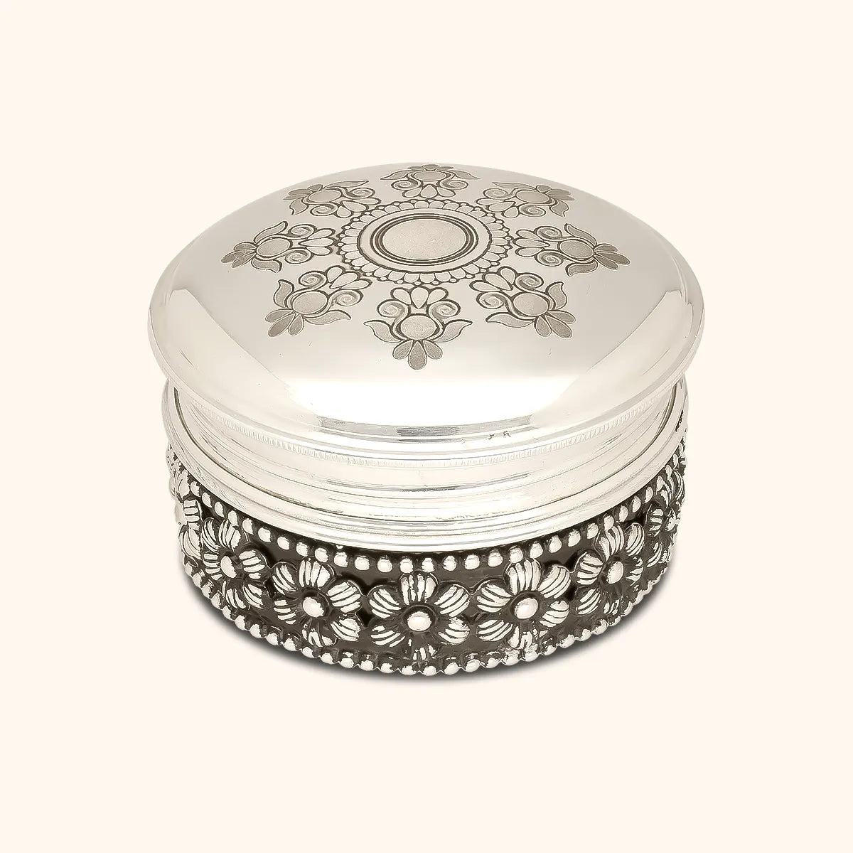 925 Silver Dabbi - Silver Utensils, Articles & Gift Items