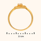 Sparkling American Diamond Ring