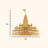 22KT Gold Ram Mandir - | Gold Idols / Murtis Online