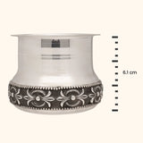 Silver Antique Ghee Loti - Silver Utensils, Articles & Gift Items