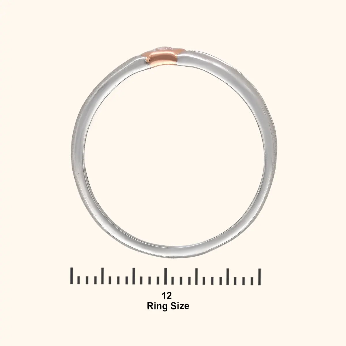 A Dance of Elegance Platinum Ring