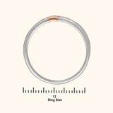 A Dance of Elegance Platinum Ring