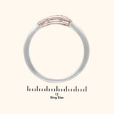 Starlight Serenade Platinum Ring