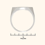 Rajmudra  Platinum Ring