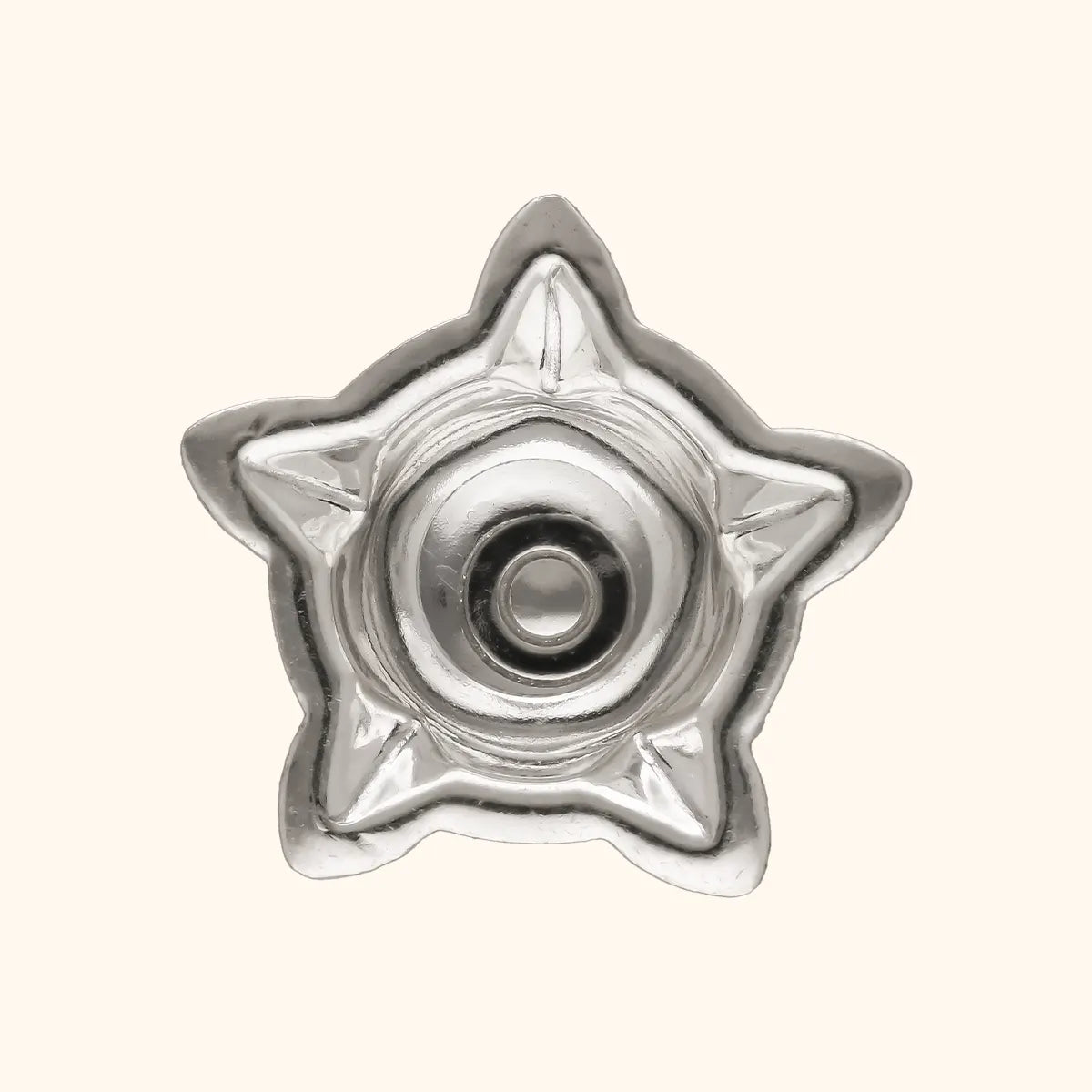 Gleaming Silver Niranjan - Silver Pooja Items / Silver Puja Samai