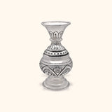 925 Silver Flower Pot