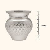 Lustrous Charm Silver Thali Set - Silver Utensils, Articles & Gift Items