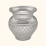 Lustrous Charm Silver Thali Set - Silver Utensils, Articles & Gift Items