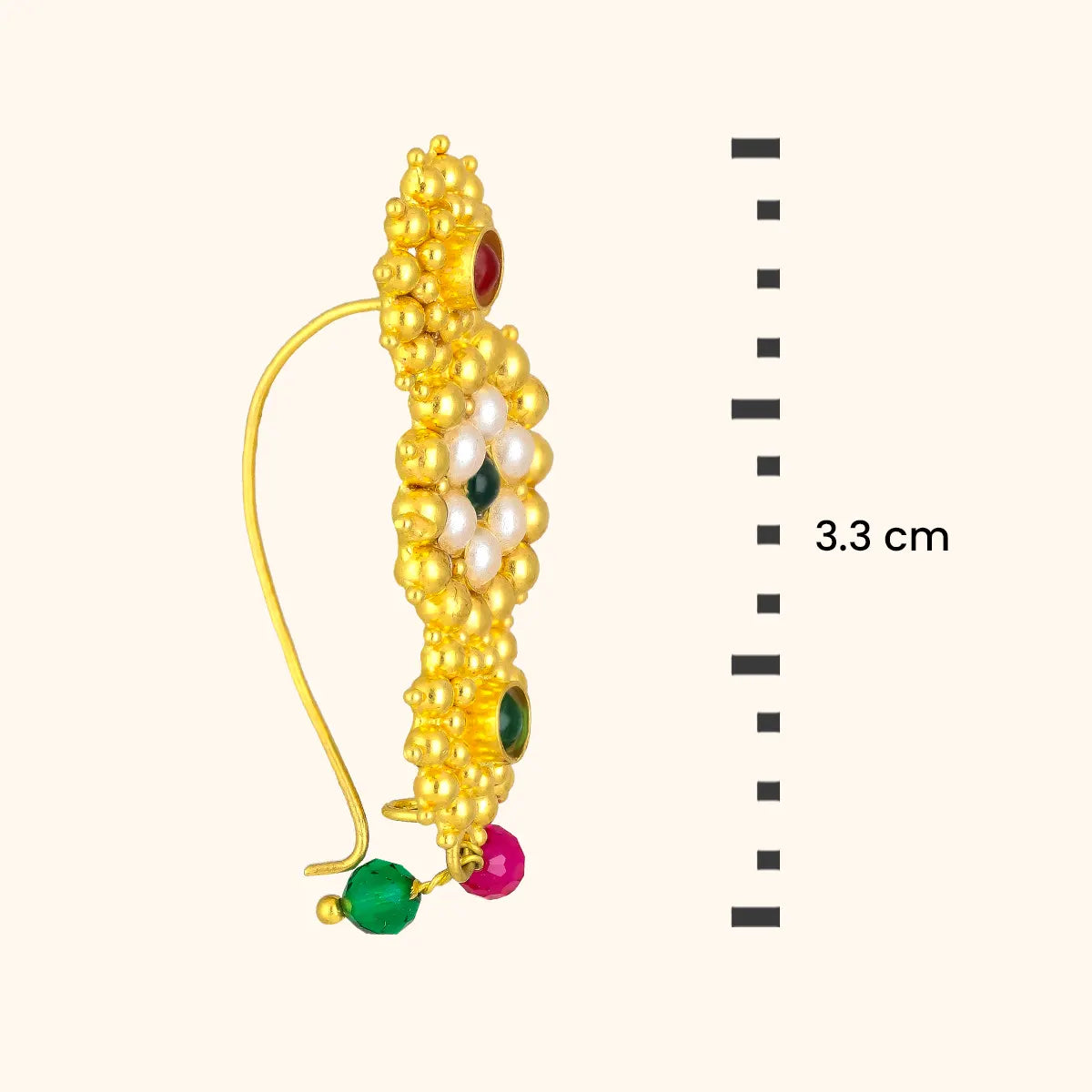 Timeless Nose Pin 22KT Gold