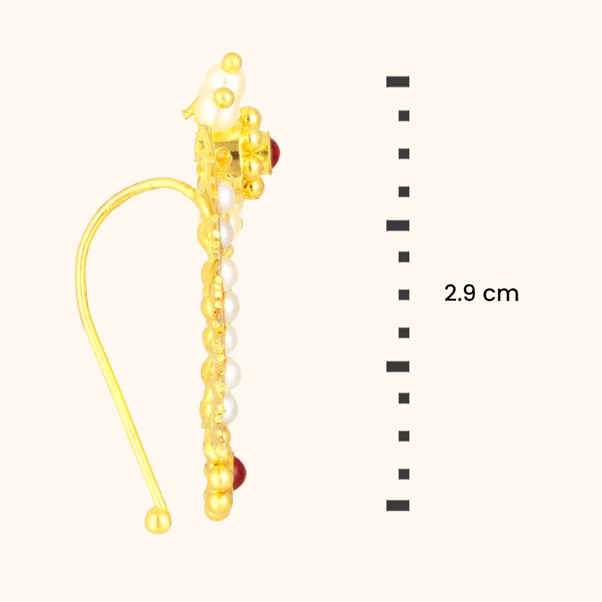 Sparkling Gemstone Nose Pin