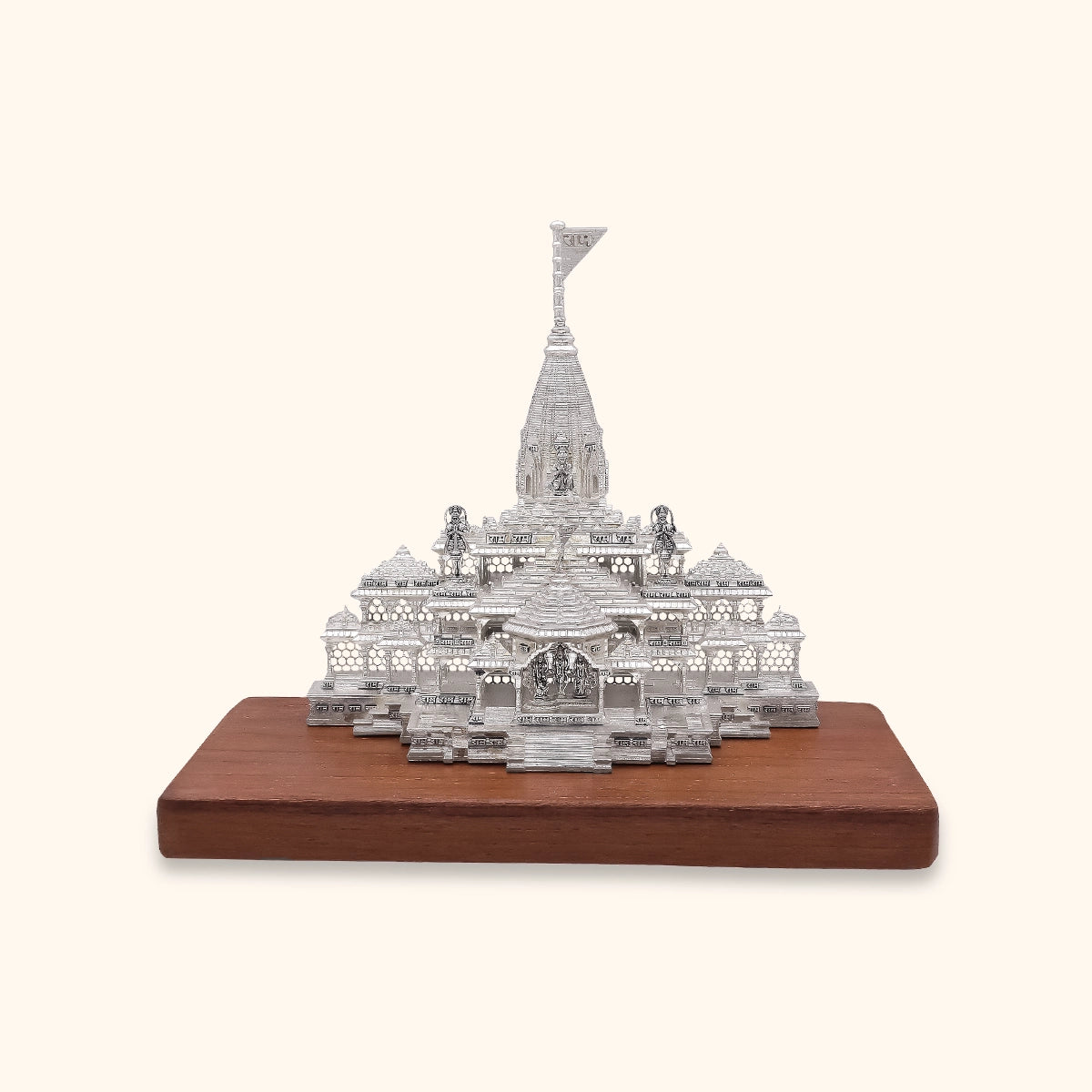 Exquisite 925 Silver Ayodhya Temple