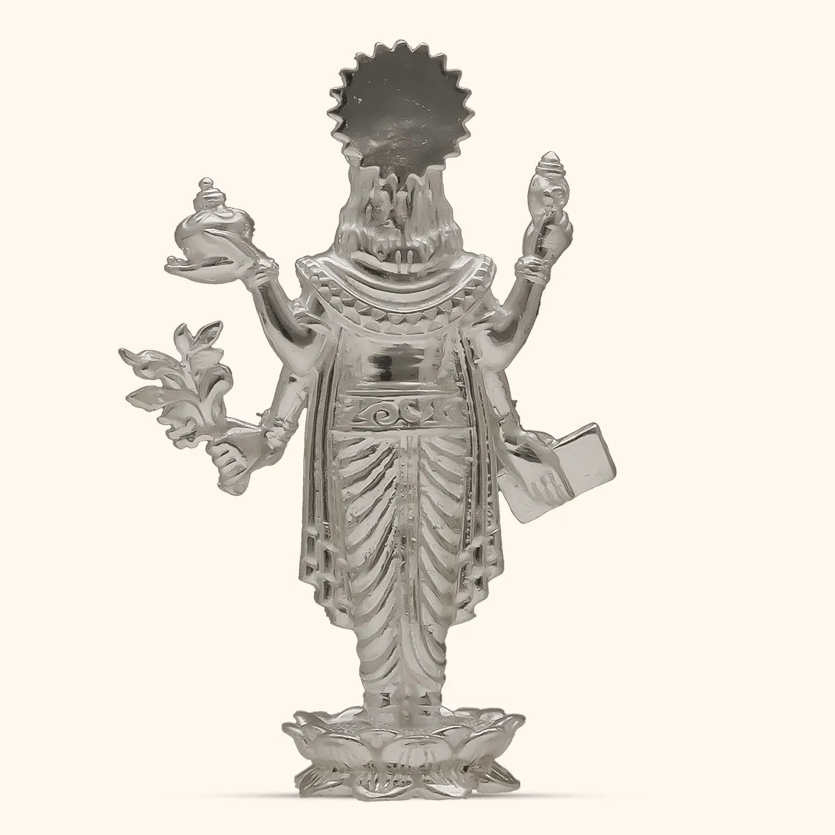 Dhanwantri - Silver Idol