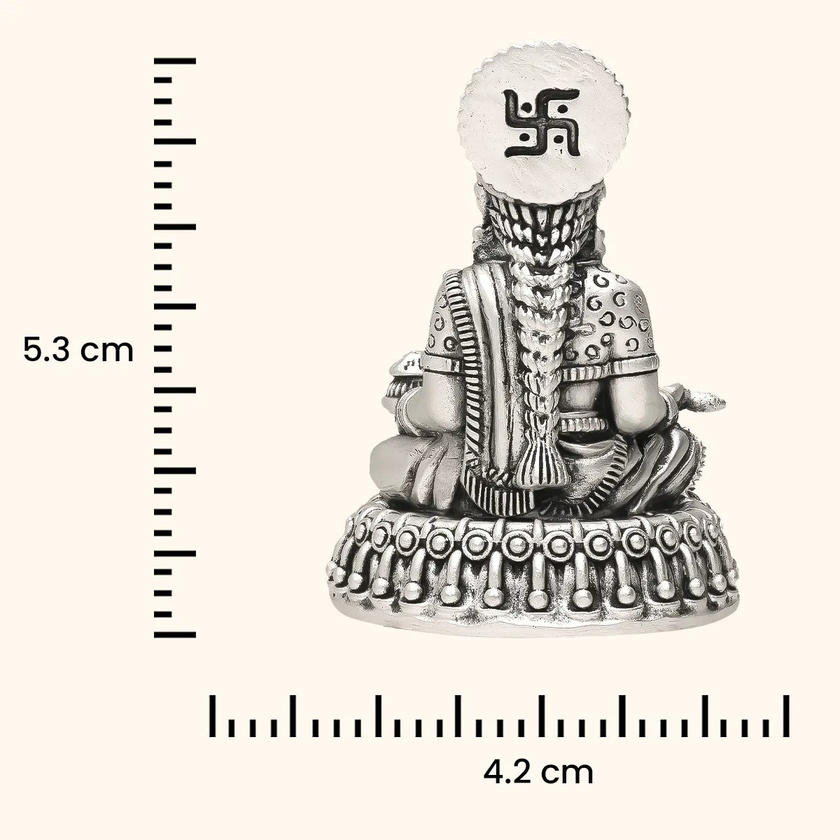 Antique Silver Idol - Annapurna Devi