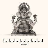 Ganpati Bappa - Silver Idol