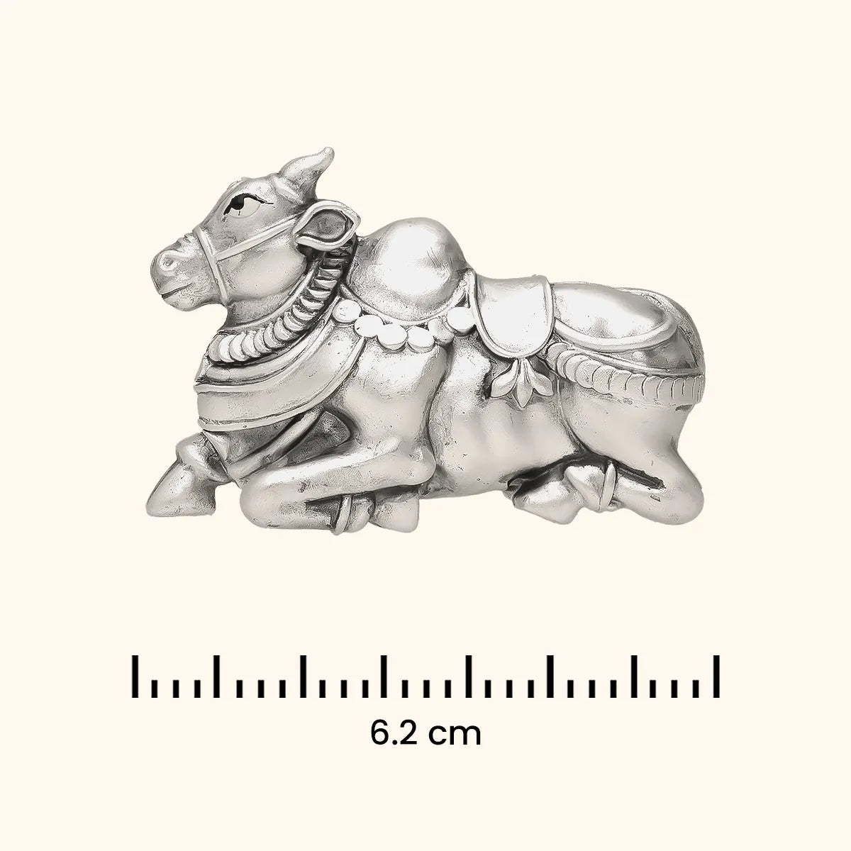 Nandi Maharaj - Antique Silver Idol