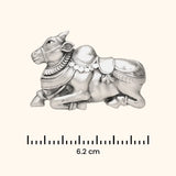 Nandi Maharaj - Antique Silver Idol
