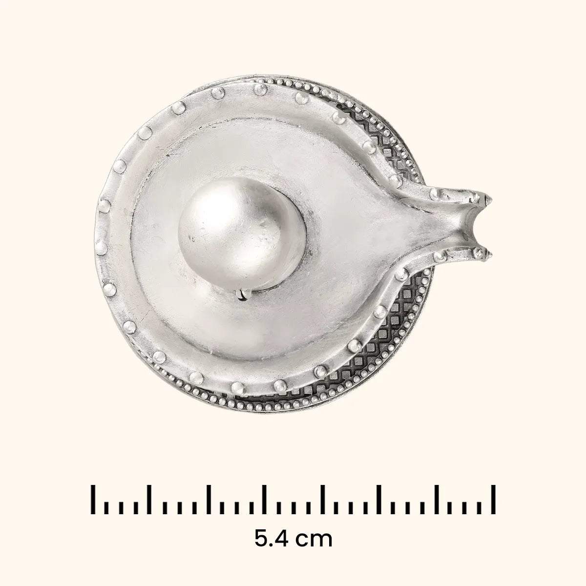 Shivling & Sheshnag - Antique Silver Idol