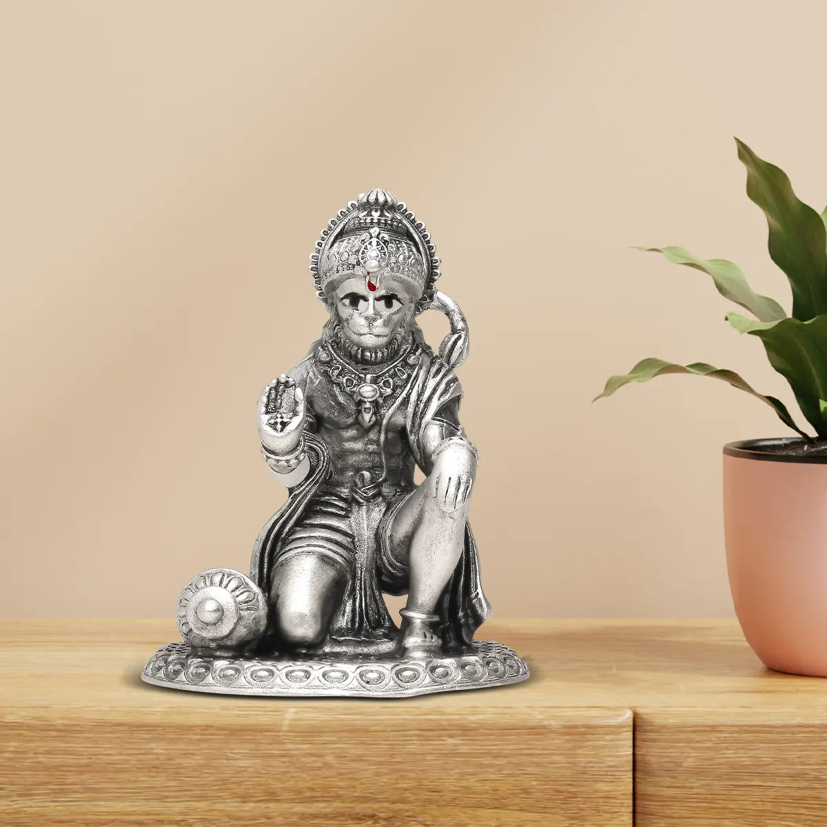 Maruti - Antique Silver Idol
