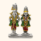 Silver Vitthal Rukmini Idol