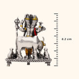 Silver Datta Parivaar - Antique