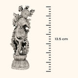 Radha Silver Idol