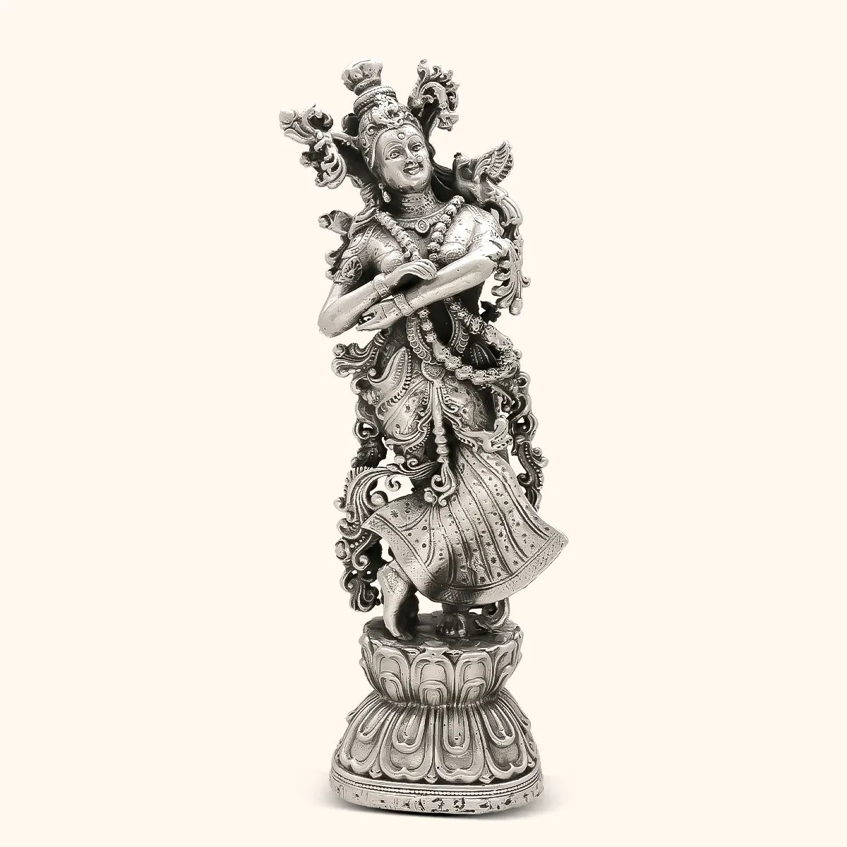 Radha Silver Idol