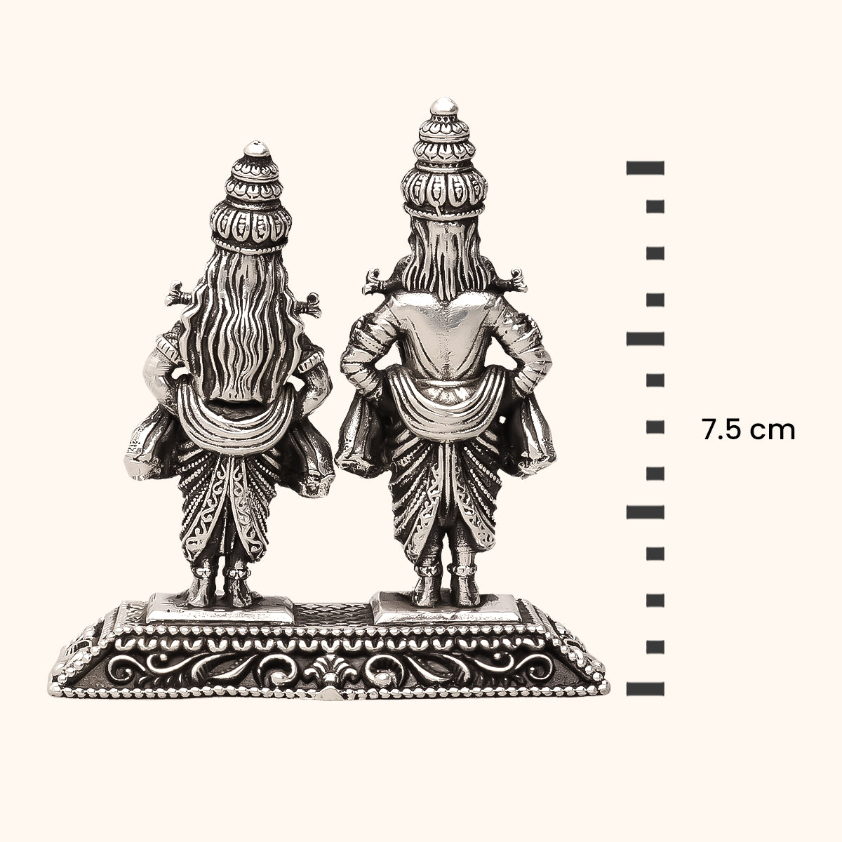 Silver Vitthal Rukmini