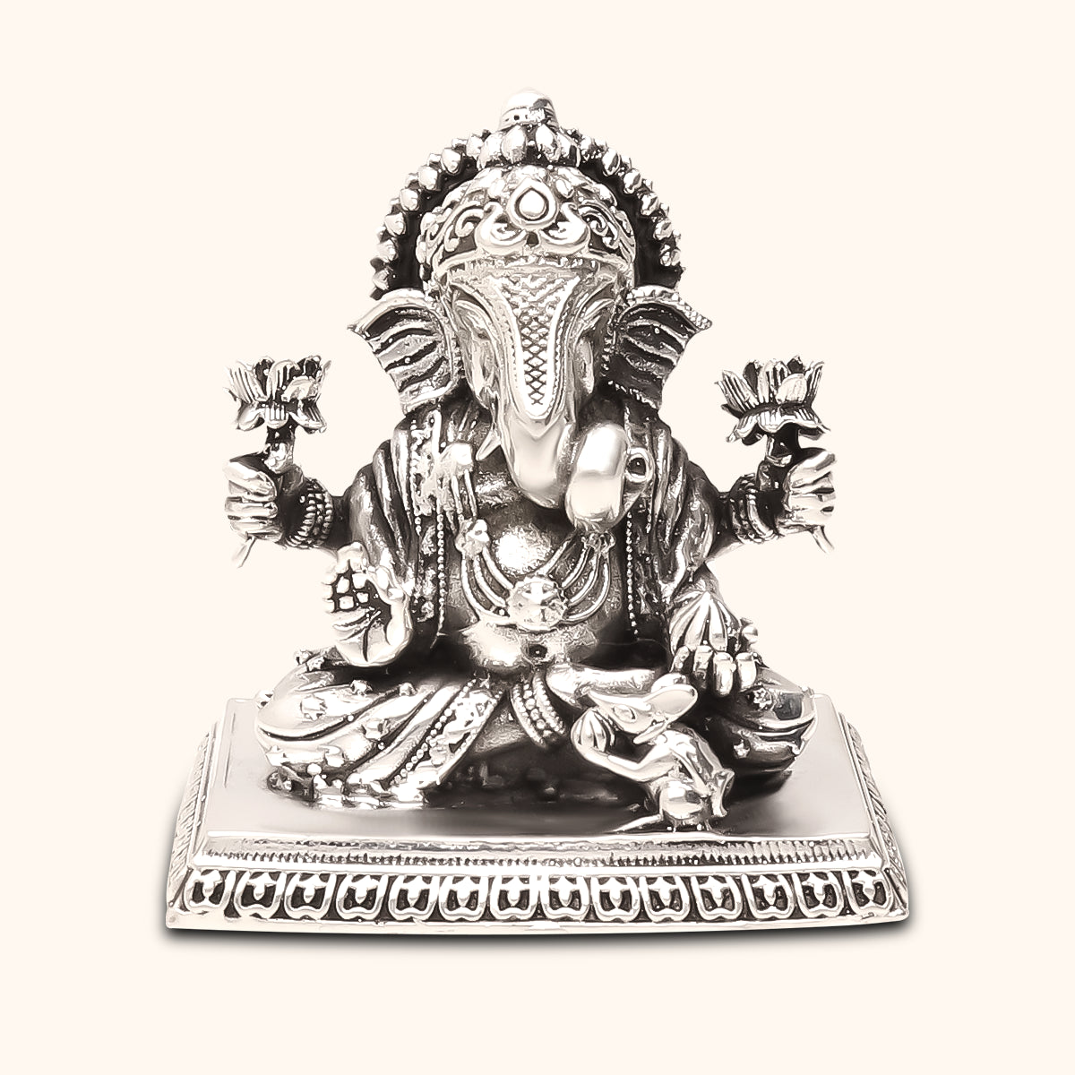 Dagdusheth Murti - Silver Antique