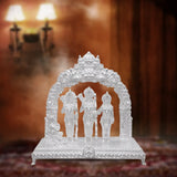925 Shri Ram Darbar idol silver 506 gms