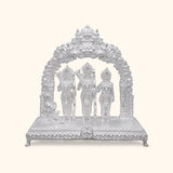 925 Shri Ram Darbar idol silver 506 gms