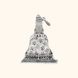 925 Antique Silver Matte Tuljabhavani Idol with Rhodium and Lacquer coating for Anti-tarnish.